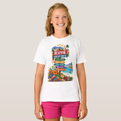 Hispanic Heritage Month Kustviering T-shirt (Voorkant volledig)