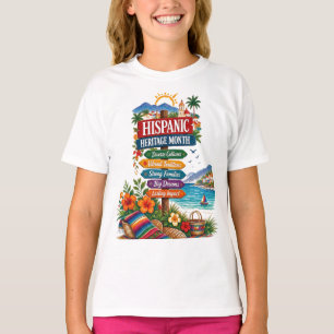 Hispanic Heritage Month Kustviering  T-shirt
