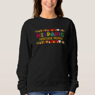 Hispanic Heritage Month Latino-landen Vlag Overzic Trui