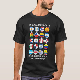 Hispanic Heritage Month Mesa De La Herencia Hispan T-shirt