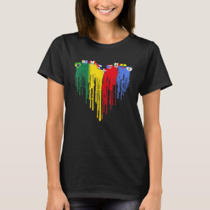 Hispanic Heritage Month Proud Latino Latina Mannen T-shirt