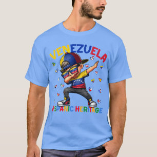 Hispanic Heritage Month Venezuela Vlag s Venezuela T-shirt