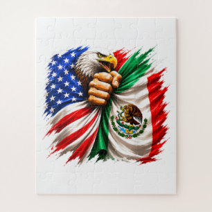 Hispanic Heritage Month VS Mexico Vlag Legpuzzel