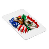 Hispanic Heritage Month VS Mexico Vlag Magneet (Rechterzijde)