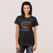 Hispanic Heritage & Proud Elder T-shirt (Voorkant volledig)