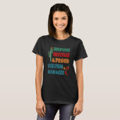 Hispanic Heritage & Proud Value Stream Manager T-shirt (Voorkant volledig)