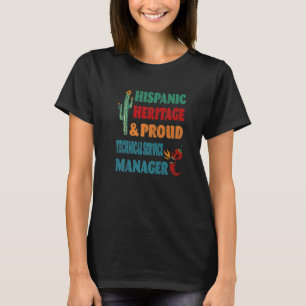 Hispanic Heritage & Trots Technical Service Beheer T-shirt