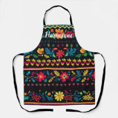 Hispanic Inspired Pattern Custom Name Schort (Voorkant)