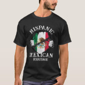 Hispanic Mexican Heritage T-shirt (Voorkant)