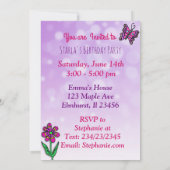 Hispanic of African-American Fairy Birthday Kaart (Achterkant)