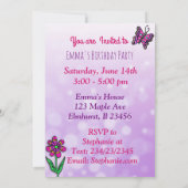 Hispanic of African-American Fairy Birthday Kaart (Achterkant)