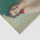  hispanic Pinup Girl Tissuepapier (Detail)