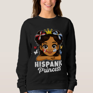Hispanic Princess Meisje Peru en Argentinië Vlag H Trui