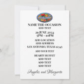 Hispanic Welkom VIP Toegang Kaart (Achterkant)