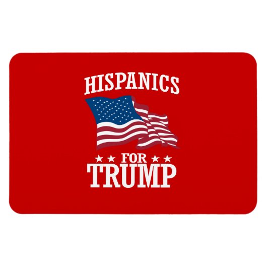 HISPANICA VOOR TRUMP MAGNEET (Horizontaal)