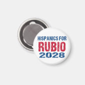 Hispanics for Rubio 2028 Magneet (Voorkant / Achterkant)