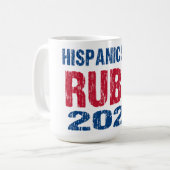 Hispanics voor Rubio 2028 Koffiemok (Voorkant links)