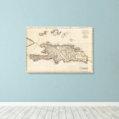 Hispaniola, St Domingo Canvas Afdruk (Insitu (Houten vloer))