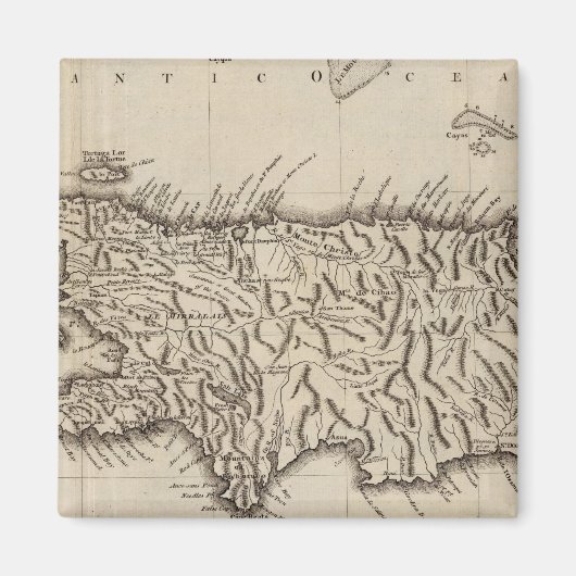 Hispaniola, St Domingo Magneet (Voorkant)