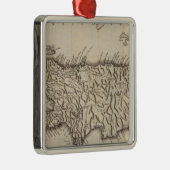 Hispaniola, St Domingo Metalen Ornament (Rechts)