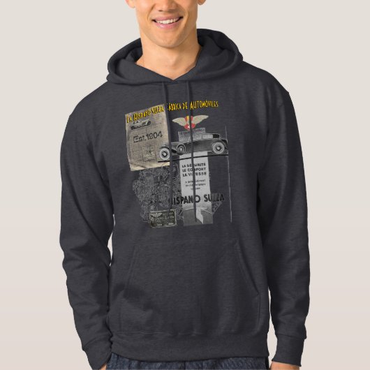 Hispano Suiza Cars Hoodie (Voorkant)