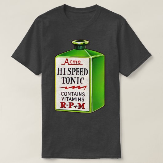 HiSpeed Tonic bevat rpm T-shirt (Design voorkant)