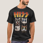 Hiss Funny Cat Lover Essential T-shirt (Voorkant)