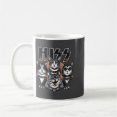 Hiss Funny Cats Kittens Rock Rockin Funny Cat  Koffiemok (Links)