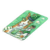 Hiss N' Fitz Cat en Rat ST. PATRICK'S DAY MAGNET Magneet (Linkerzijde)