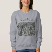 Hiss N' Fitz CAT PARTY SWEATSHIRT (Voorkant)