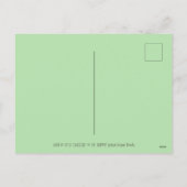 HISS N' FITZ CAT & RAT, CHEERT NAAR GROENE BEER FU FEESTDAGENKAART (Achterkant)