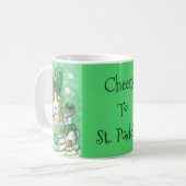 Hiss N Fitz Cat Rat ST. Mok PATRICKS DAY (Voorkant links)