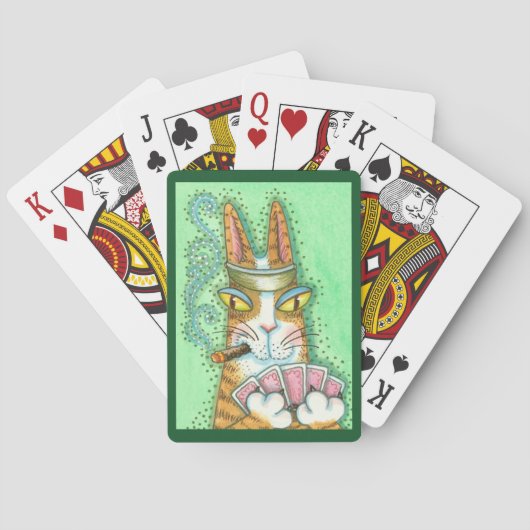 Hiss N' Fitz CAT SPEELKAARTEN *Poker (Achterkant)