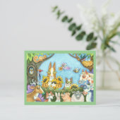 HISS N' FITZ CATS AND MENAGERIE OF FRIENDS, FUNNY BRIEFKAART (Staand voorkant)