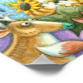 HISS N' FITZ CATS AND MENAGERIE OF FRIENDS, FUNNY POSTER (Hoek)