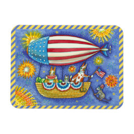 HISS N' FITZ CATS & MOUSE IN 4 JULI ZEPPELIN MAGNEET