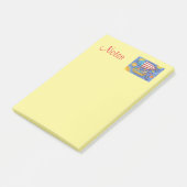 HISS N' FITZ CATS & MOUSE IN 4 JULI ZEPPELIN POST-IT® NOTES (Schuin)