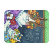 Hiss N' Fitz Cats TEACHER'S PET-VALENTIJN MAGNET Magneet (Horizontaal)