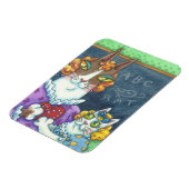 Hiss N' Fitz Cats TEACHER'S PET-VALENTIJN MAGNET Magneet (Linkerzijde)