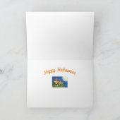 HISS N' FITZ CATS, TRICK OR TREAT GRAPPIGE HALLOWE FEESTDAGEN KAART (Binnen)