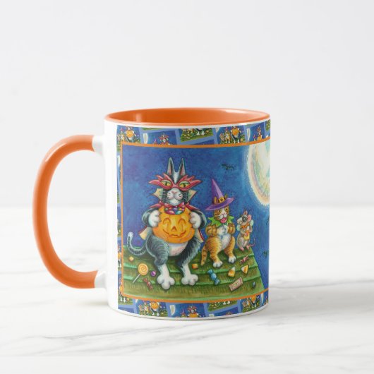 HISS N' FITZ CATS, TRICK OR TREAT GRAPPIGE HALLOWE MOK (Links)