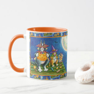 HISS N' FITZ CATS, TRICK OR TREAT GRAPPIGE HALLOWE MOK