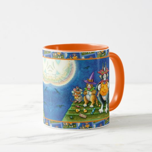 HISS N' FITZ CATS, TRICK OR TREAT GRAPPIGE HALLOWE MOK (Voorkant rechts)