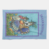 HISS N' FITZ KAT, THANKSGIVING KEUKENHANDDOEK (Horizontaal)