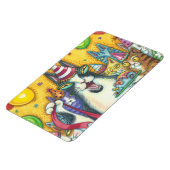 Hiss N' Fitz katten BIG BIRTHDAY MAGNET *Customize Magneet (Linkerzijde)
