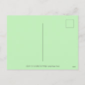 HISS N' FITZ KATTEN KERSTMIS WINKELEN, VEREN BOOM FEESTDAGENKAART (Achterkant)