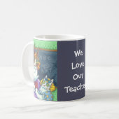 Hiss N' Fitz Teacher's Pet VALENTIJN CAT-MOK Koffiemok (Voorkant links)