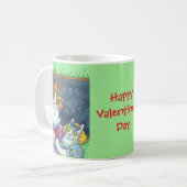 Hiss N' Fitz Teacher's Pet VALENTIJN CAT-MOK Koffiemok (Voorkant links)