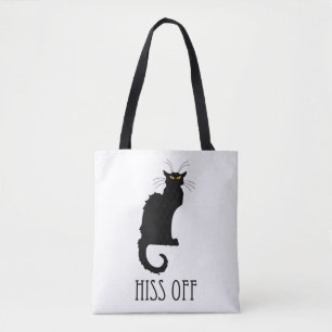 Hiss of Cat Funny Tote Bag