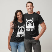 Hiss Off Cat Cute Cat Graphic T-shirt (Unisex)